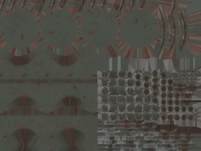 Juncao metal cross Free low-poly 3D model