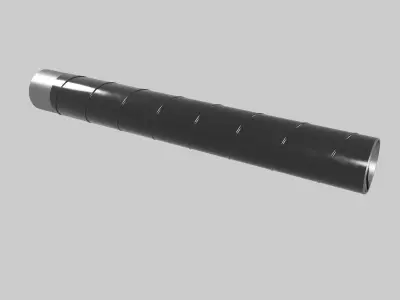 Pipe in VUS insulation 3D model