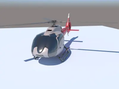  AgustaWestland  Helicopter 3D model 3D model
