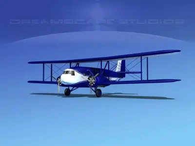 Curtiss Condor V01 3D model