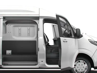 Maxus eDeliver 7 L2H2 HQ Interior 2024 3D model