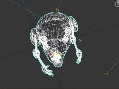 3d model of robo 3D model