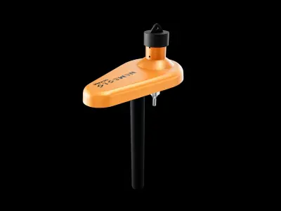 Nemesis Ultra Caravan and trailer wheel lock 3D model