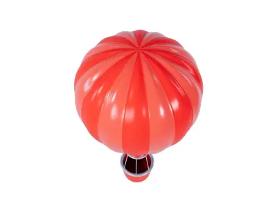 Game model of the aerostat 3D model