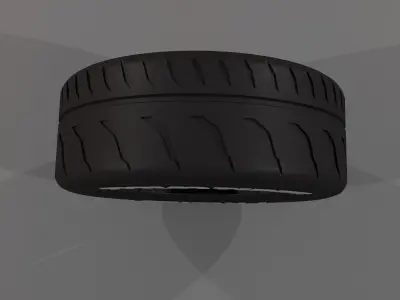 Toyo Proxes r888r Tyre 255 40 Z R17 3D model