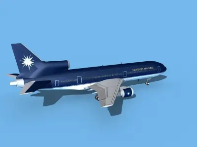 Lockheed L-1011 Navstar 3D model