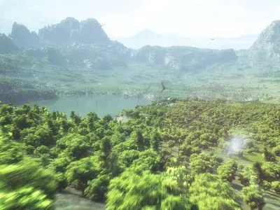 Dinosaur Habitat 3D model