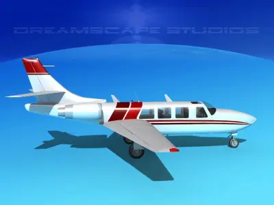 Piper Aerostar FJ-100 Fanjet V01 3D model
