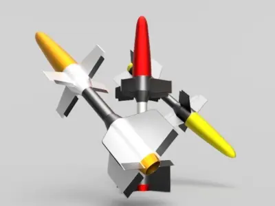 missile 12 -13 3D model