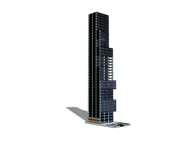 Commercial high-rise re 02 3D model