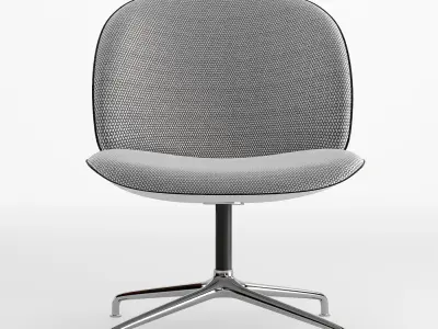 Beetle Lounge Chair - Gubi 3D model