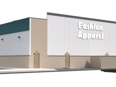 Retail-060 Retail Store 3D model