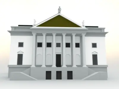 Opera house Unter den Linden - Berlin Germany 3D model