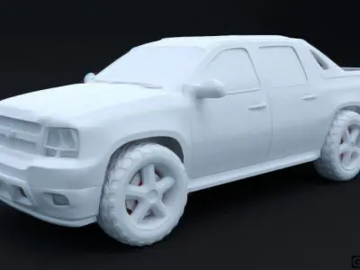 Chevrolet Avalanche Free 3D model