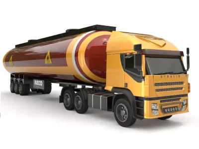 iveco stralis 3D model