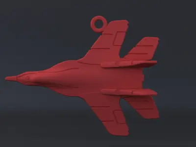 Aircraft fighter Plane 3D print or CNC model 3D print model