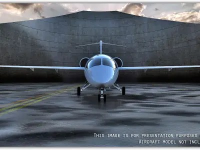 Exterior Scene for presentations 3D model