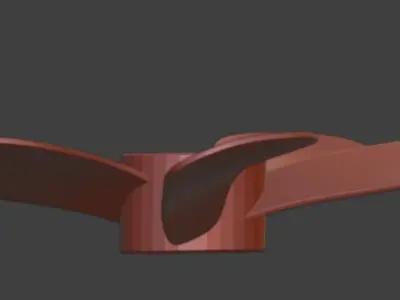 Fan Blade 3D model