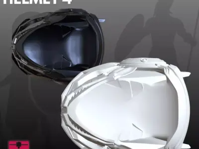 Cosplay Helmets STL Collectible 3D Models 3D print model purchase
