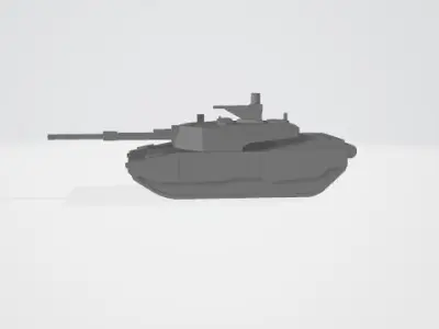 Hades A4M Main Battle Tank 3D print model