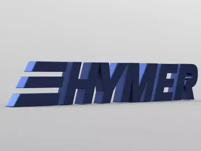 hymer logo 3D model