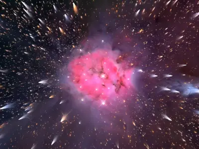 Cocoon Nebula 3D model