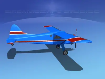 Dehaviland DH-2 Beaver SL14 3D model