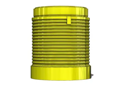 Modulo LED Amarelo WEG LTW ML50 3C E26 Yellow Led Module 3D model