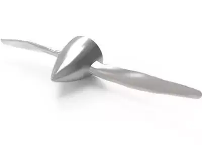 Toy airplane propeller 3D print model