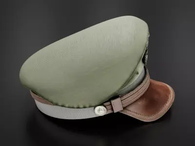Military Hat 3D print model