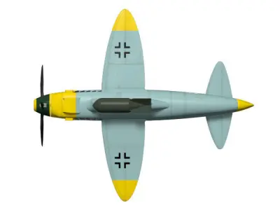 Hutter Hu 136 3D model