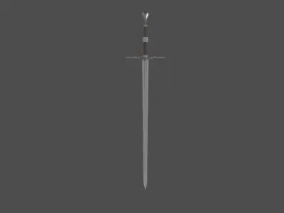 Geralt sword 3D model