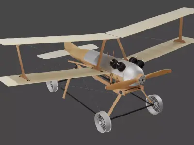 KETTERING BUG - FORERUNNER to the CRUISE MISSILE - 3D model