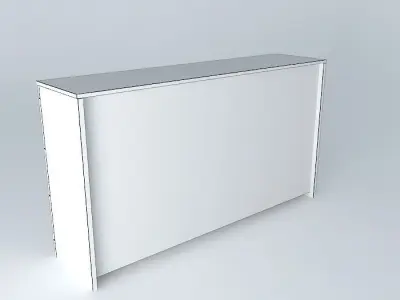 Dresser Six Drawers Free 3D model