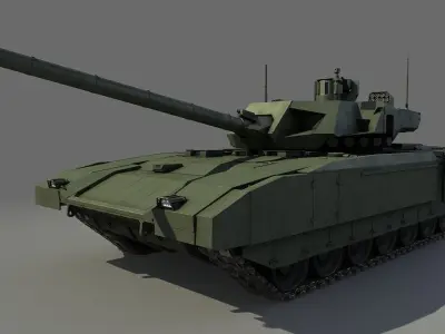 T-14 ARMATA 3D model