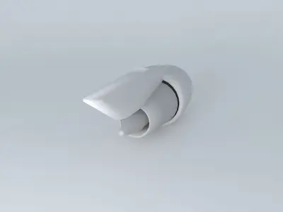 Pratt 26 Whitney JT9D 7R4G2 Free 3D model