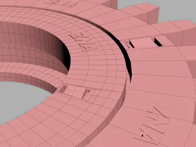 mobius Gear Free 3D print model