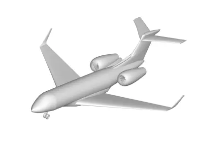 Gulfstream G650 3D model