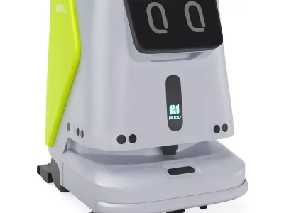Intelligent Commercial Cleaning Robot Pudu CC1 3D model