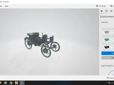 carriage 3D model