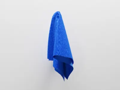 Free Realistic Towel 3D Model Free 3D model