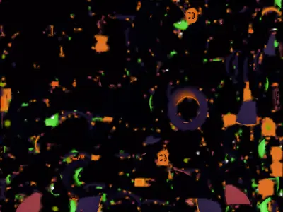 Cute Halloween Witch Cat 3D Model Low-poly 3D model