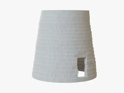 Nuraghe Cartoon 3D model