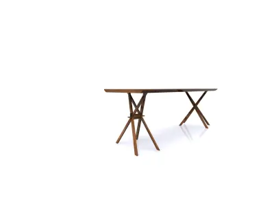 Furniture Desk Free 3D model