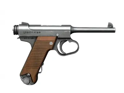 Nambu Pistol Typ14 - Taisho 14 3D model