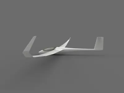 JS2 Revenant 6m Scale Sailplane 3D print model