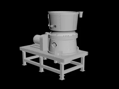 Sandvick CH840i CONE CRUSHER 3D model