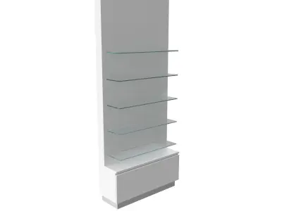 Trade stand B 3D model