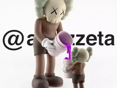 Kaws Bad Influence Lean on Me for Print 3D print model