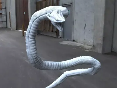 Snake Dragon 3D model